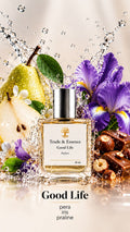 Good Life de Trade & Essence, perfume de 60 ml. Notas: Pera, Iris, Praliné.